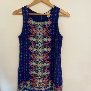 Barel worn. Beautiful colors. Too short for me.